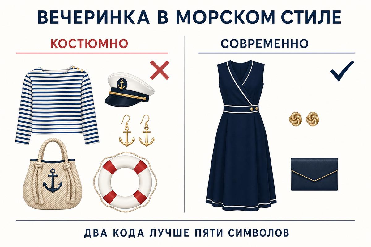 Два морских кода выглядят убедительнее пяти буквальных символов.