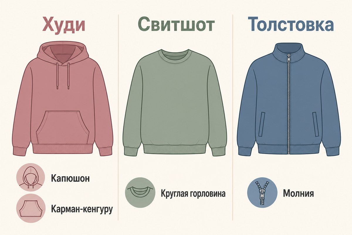 Смотрите на детали кроя, а не только на название в карточке товара.
