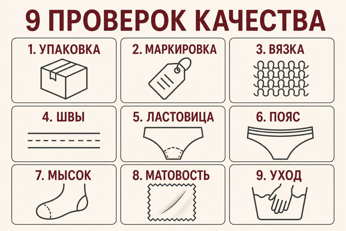 Проверка упаковки, конструкции и маркировки занимает минуту, но снижает риск неудачной покупки.