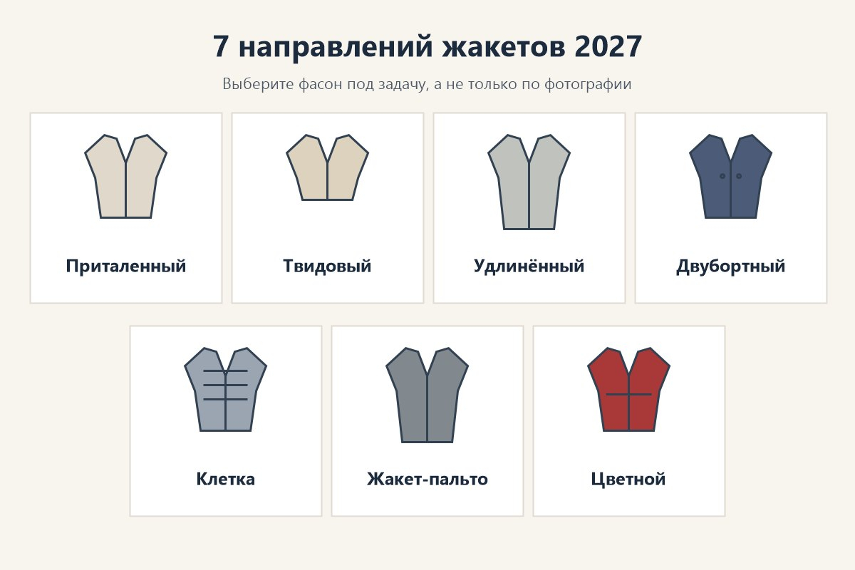 Карта силуэтов помогает выбрать один приоритет для покупки.