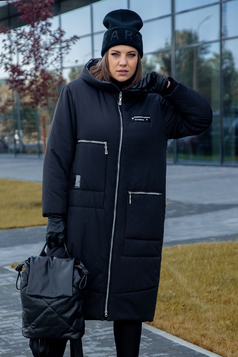 Lady Secret 8285/1 черный | Пальто Lady Secret купить за 14597₽