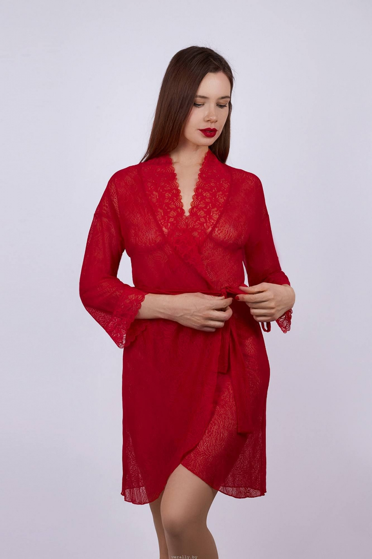 Verally 371-1 красный | Пеньюар Verally купить за 22533₸