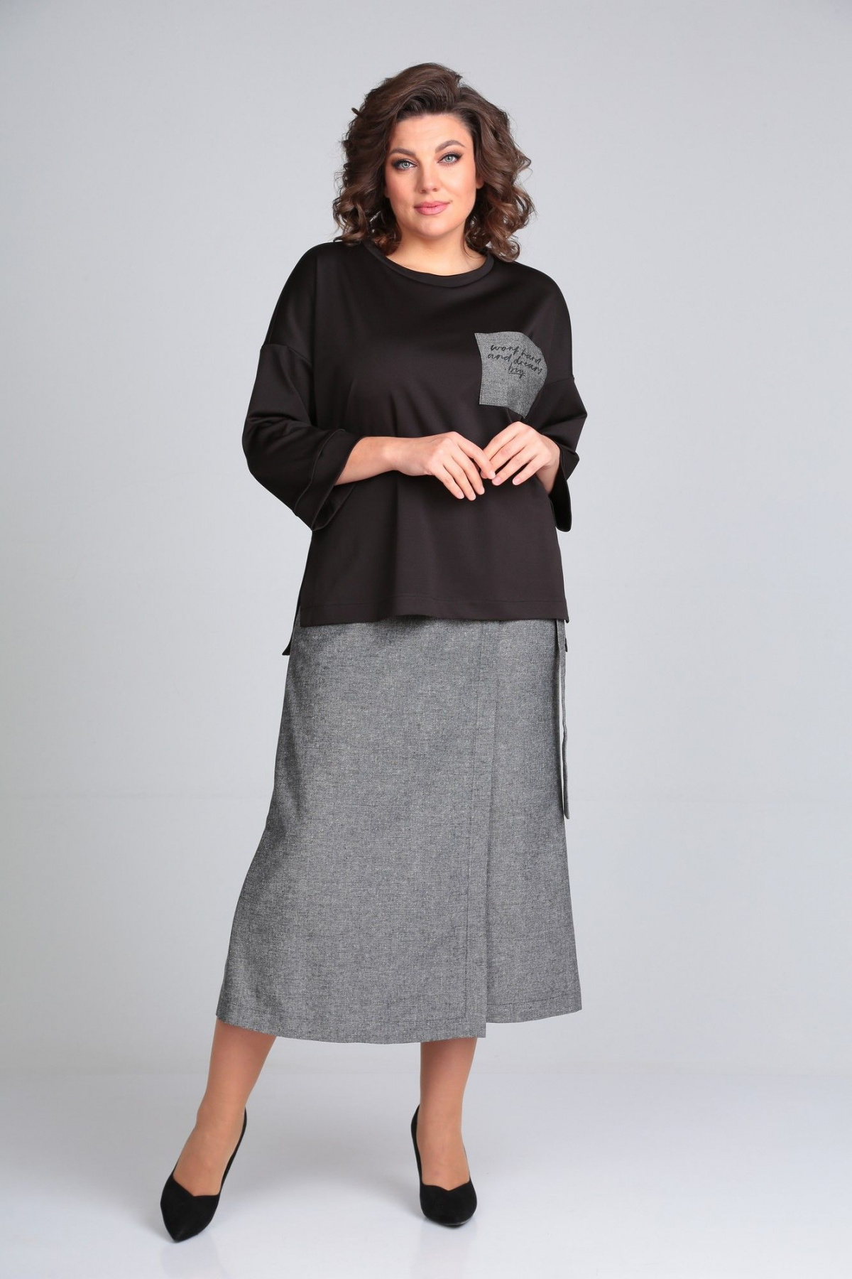 Michel chic 1317/1 черный/темно-серый | Комплект Michel chic купить за ...