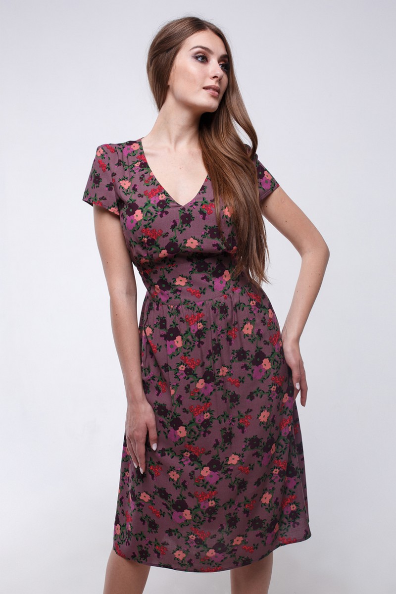 Madech 185286 сиреневый,фиолетовый | Платье Madech купить за 3099₽