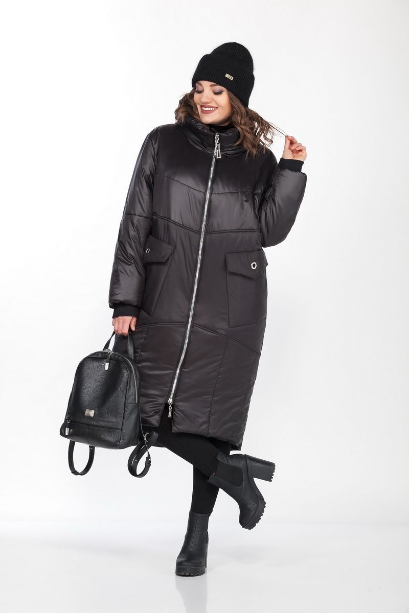 Lady Secret 8280/1 черный | Пальто Lady Secret купить за 13760₽