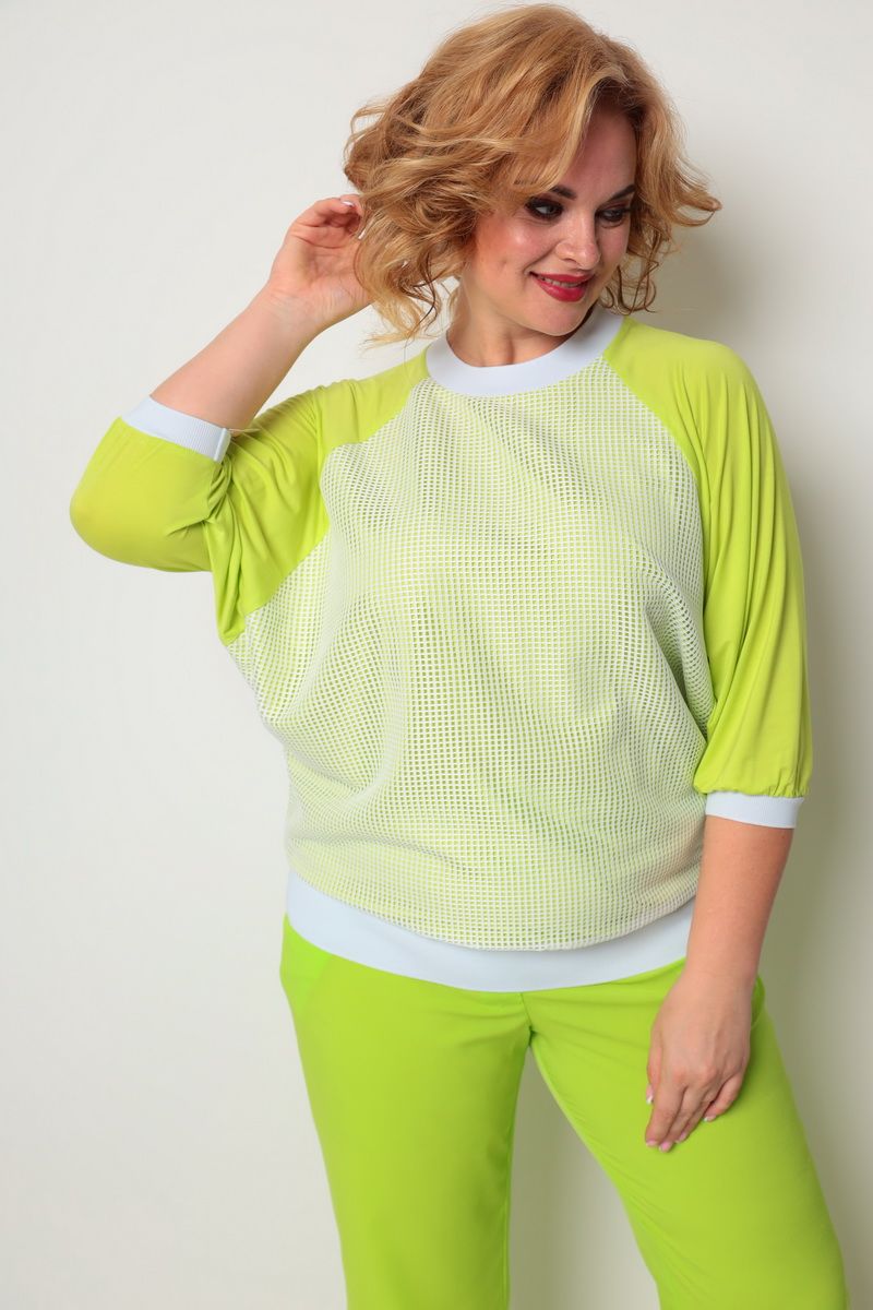 Michel chic 759 салатовый | Джемпер Michel chic купить за 2485₽