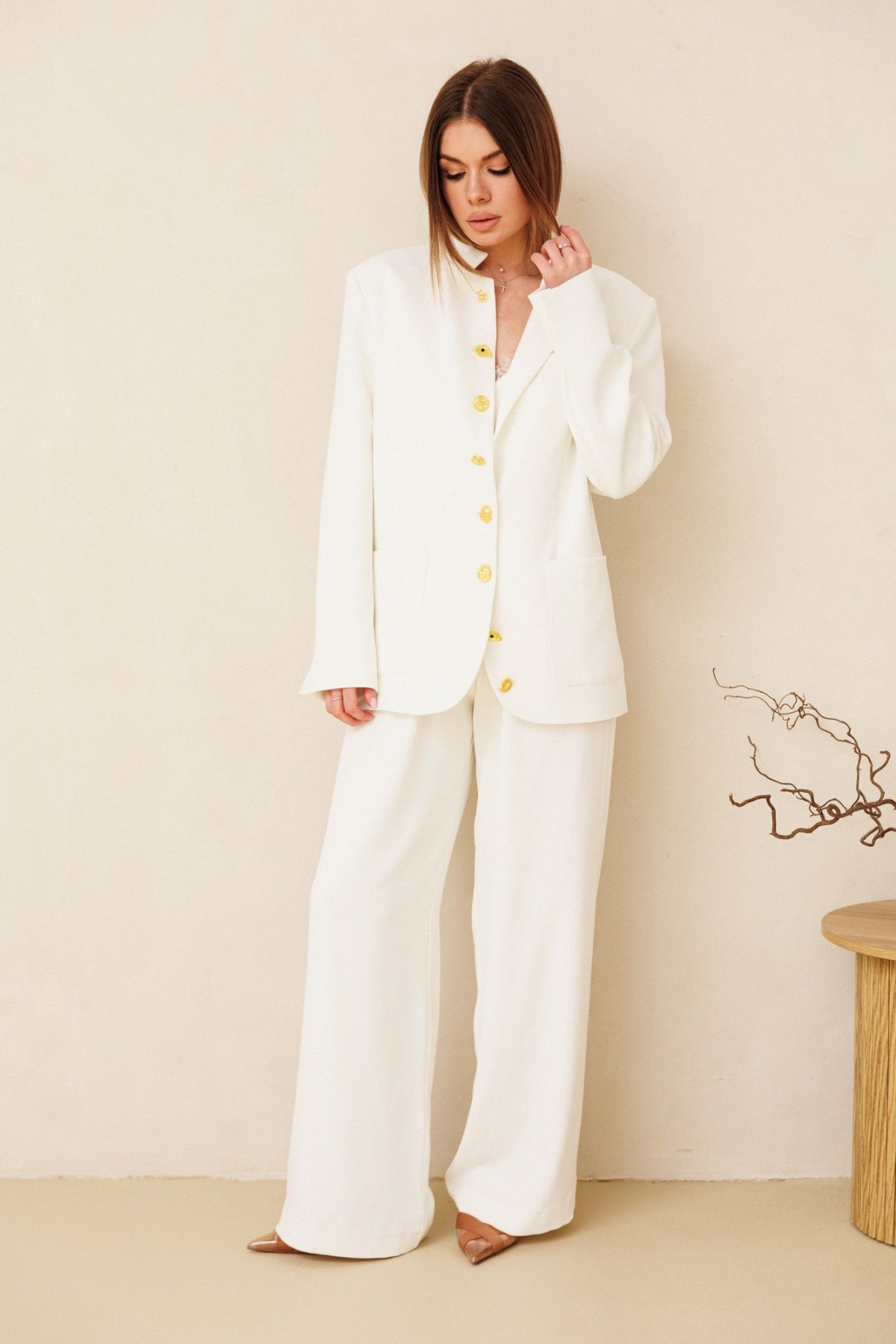 Ambera Style 2161 молоко | Женский костюм Ambera Style купить за 519.55BYN