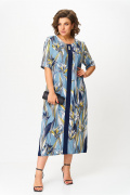 Michel chic 2168 голубой_цветы