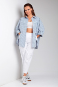 Liona Style 898 голубая_клетка