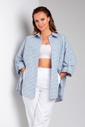 Liona Style 897 голубая_клетка