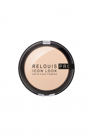 Пудра компактная,Relouis RELOUIS PRO Icon Look Satin Face Powder 005