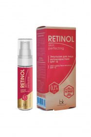 Эмульсия,Belkosmex RETINOL Skin Perfecting Эмульсия для лица антивозрастная SPF 15