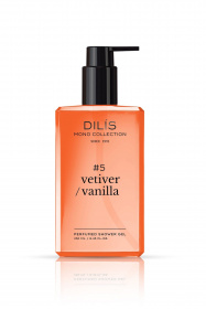 Гель для душа,DILIS PERFUMED SHOWER GEL #5 VETIVER/VANILLA