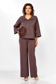 Блуза, Брюки,ZigzagStyle 559-2 капучино