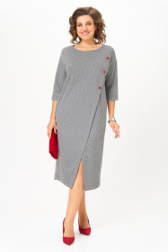 Платье,Michel chic 2190 черно-белый