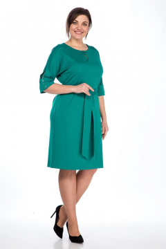 Платье Lady Style Classic 1525/13 бирюзовый - фото 2