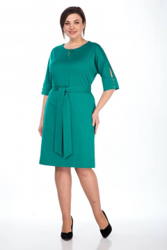 Платье Lady Style Classic 1525/13 бирюзовый - фото 1