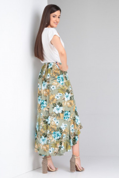 Юбка Celentano lite 5006.2 оливковый - фото 3