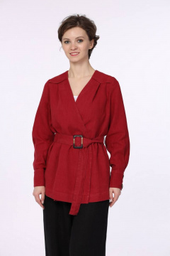 Жакет Полинушка 1315 клюква - фото 1