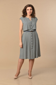 Lady Style Classic 1134/1 синий-оливка