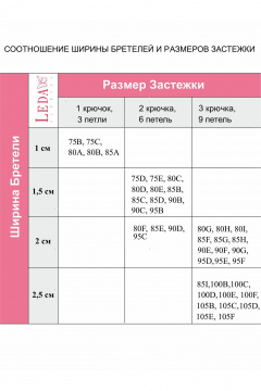 Бюстгальтер Леди Леда 810-Л1 - фото 5