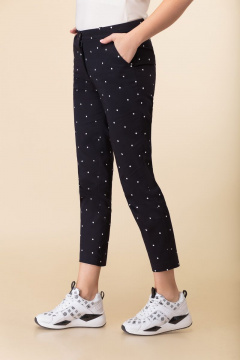 Брюки DaLi 3225.2 синий горох - фото 4