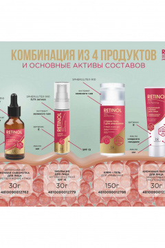 Belkosmex RETINOL Skin Perfecting Интенсивная ночная сыворотка для лица