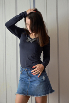 Джемпер OLANTIZ БВР004 графит - фото 1