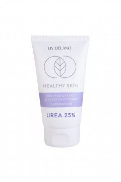 Крем для ног LIV DELANO Healthy Skin SOS-крем для ног от сухости и трещин с мочевиной 25% - фото 1