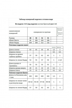 Брюки, джемпер Мода Юрс 2584 серый_цветы - фото 4