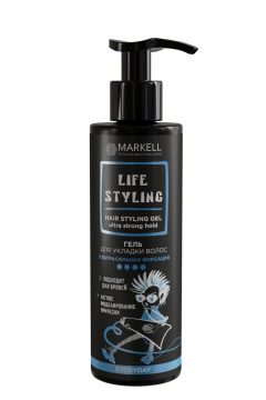 Гель для укладки волос MARKELL #LIFESTYLING Гель для укладки волос Ультрасильная фиксация - фото 1