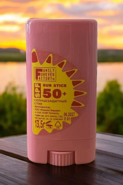 Стик FAMILY FOREVER FACTORY Sun Care Солнцезащитный стик SPF50, 13,5г - фото 1