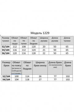 Брюки, туника Мишель стиль 1229 черно-молочный - фото 4