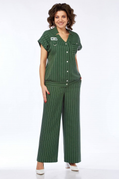Блуза, брюки Matini 1.1688 зеленый-1 - фото 1