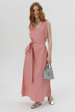 Платье Romgil РТ0080-ЛЕ4 розово-коралловый - фото 1