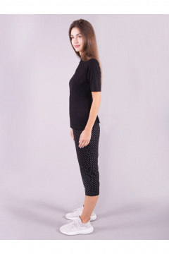 Капри 8 Марта 144680- 5С5129Д40-158,164 набивной_черный - фото 5