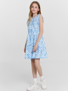 Сарафан Mark Formelle 177743/24-33355П-9 зигзаги_на_белом - фото 2