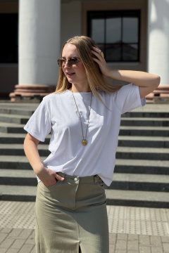 Футболка LIZET М_462 белый - фото 1