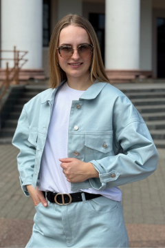 Куртка LIZET М_473 голубой - фото 1