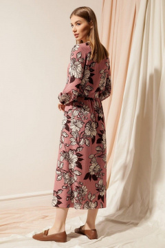 Блуза Nova Line 20364 цветы - фото 2