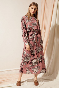 Блуза Nova Line 20364 цветы - фото 1