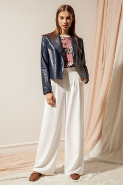 Блуза Nova Line 20364 цветы - фото 3