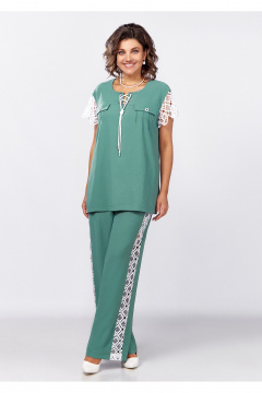 Блуза, брюки Mira Fashion 5560 - фото 1