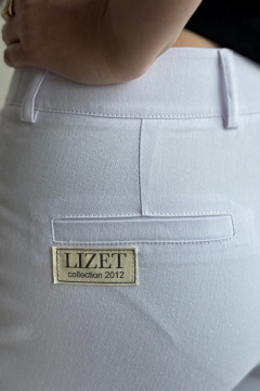 Брюки LIZET М_1920-2 белый - фото 3