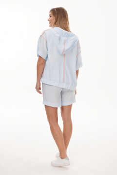 Шорты NiV NiV fashion 435 светло-голубой - фото 5