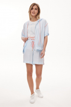 Шорты NiV NiV fashion 435 светло-голубой - фото 1