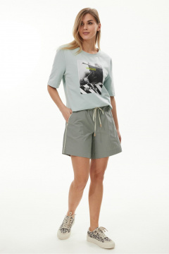 Футболка NiV NiV fashion 470 мята - фото 5