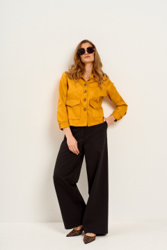 Куртка Moment Fashion 1019 горчица - фото 4