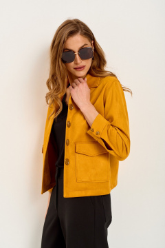 Куртка Moment Fashion 1019 горчица - фото 2