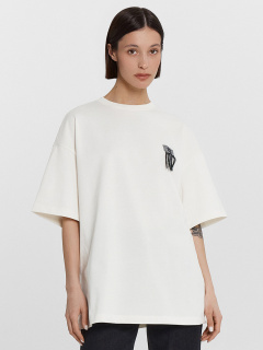 Футболка Mark Formelle 112953/24-33258Ц-0-2 св.молочный_579_D_вышивка - фото 4